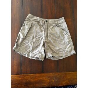 Mountain Hardwear Women’s Size 6 Olive Hiking Shorts Nylon Quick Dry